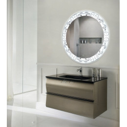 Зеркало с подсветкой для ванной комнаты Эвре 60 см